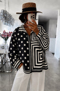 Chemise noir — Polyester & Élasthanne, coupe ajustée